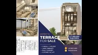 East Coast Brand New Terrace | District 15 Jalan Tua Kong | Freehold