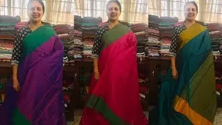 New arrival - semi silk sarees free shipping!