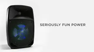 ION&reg; Pro Glow 8 Compact High-Power PA System with Lights and Microphone