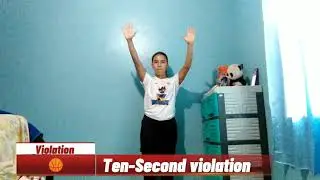 BASKETBALL VIOLATION/FOUL HAND SIGNALS