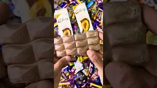 🍫Galaxy Milk Chocolate Unwrap 😍Chocolate Lovers&rsquo; Delight✨#viral #vairal #asmr #shortsfeed #chocolate