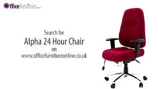 Alpha 24 Hour - Office Chair - Features and User Guide