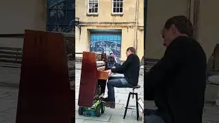 Street musician 🎹 #viral #piano #streetmusicians #shorts