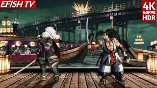 Kurama Yashamaru vs Haohmaru (Hardest AI) - Samurai Shodown