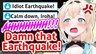 Iroha's BIGGEST & CUTEST Rage Yet Because Of The Earthquake