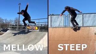 How Different Size Quarter Pipes Affect Your Skating