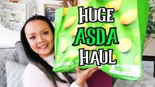HUGE HAUL | ASDA UK | VIRTUAL SHOPPING | DAILY ESSENTIALS | HOMEWARE | ASDA HAUL | Cat Plumley