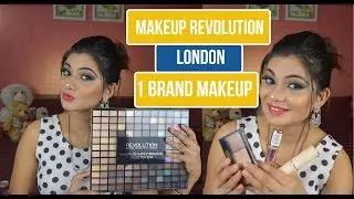 One Brand Makeup Tutorial | Makeup revolution London | 2018 | PrettyPOP