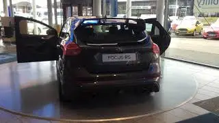 Ford Focus RS mk3 standard exhaust pop & bang