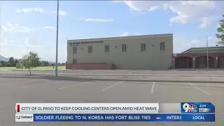 Cooling centers still running during extreme heat