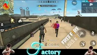 GARENA FREE FIRE FACTORY TOP CHALLENGE - FF FIST FIGHT ON FACTORY ROOF - FACTORY FREE FIRE TOTAL
