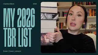 My 2026 TBR 📚| Fewer Books, Higher Standards