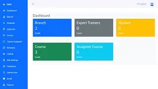 Online Driving School Management Software Source Code
