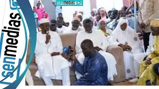 Visite Ousmane SONKO à Camberène chez le Khalif général des Layènes, Serigne Mouhamadou Lamine LAYE.