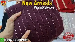 New Arrivals | Branded Wedding Collection | Maria B. Baroque | Azure #anayaglamourstore