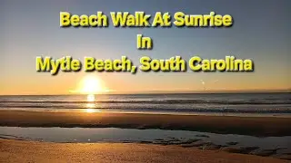 #beachwalk in Myrtle Beach, South Carolina 