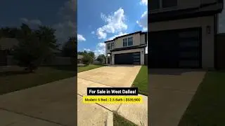 Modern 5 Bedroom Home for Sale in West Dallas | Price Improved to $539,900 #dallashomes
