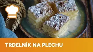 Trdelník na plechu: Snadnější varianta oblíbené sladké dobroty.