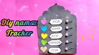 DIY Ramadan special Namaz tracker 🌙✨ || beautiful namaz tracker || Ramadan crafts ideas
