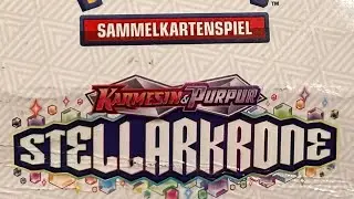 Pokemon Stellarkrone Display Box mit 18 Boosterpacks