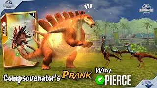 FIRST LOOK &ndash; PIERCE (Kentrosaurus) | Jurassic World The Game &ndash; Unreleased Herbivore Dino!&nbsp;