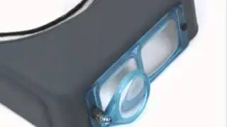 Donegan LP-1 OptiLoupe Magnifier to OptiVisor 2.5x Magnification 8