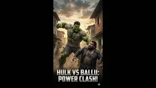 Garib Hulk Ki Ladai 😡 | Hulk vs Ballu Badmash | Emotional Hulk Fight | #shorts