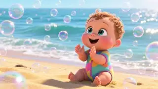 Dolphin Sings in Bubble Land | Nursery Rhyme Song for Kids