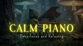 Relax music   Calm Piano & Green Forest Atmosphere  Gentle Focus Music