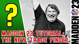 Tutorial: How to use the awesome new trade finder feature in NFL Madden 23 on PS5