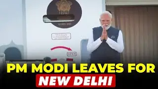 Prime Minister Modi emplanes for New Delhi after concluding G20 Summit in South Africa
