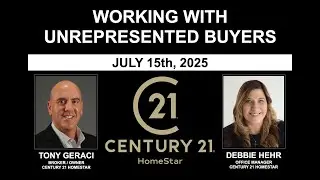 UNREPRESENTED BUYERS  Tony & Debbie