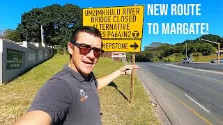 New Route Alert! Port Shepstone Bridge Repairs & Scenic Detour to Margate | July 2025 Update