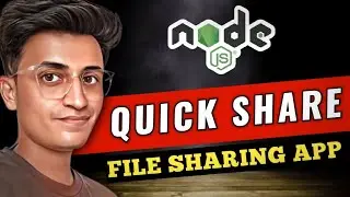 Quick Share - File Sharing App 🚀 | Node JS Project | Express JS | Socket IO | Coder BB 