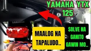 TIPS | YAMAHA YTX 125 | MAALOG NA TAPALUDO GANITO LANG.........