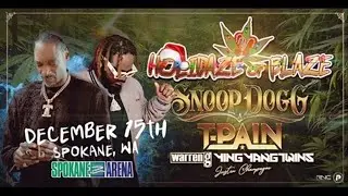 Snoop Dogg playing at Spokane Arena tonight