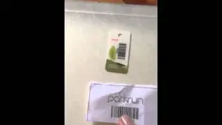 Using the barcode scanners at parkrun