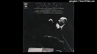 Igor Stravinsky : Pastorale, arranged for violin and winds (1907 arr. 1933)