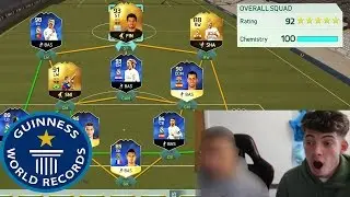 192 WORLD RECORD FUTDRAFT ATTEMPT WITH MY NEW BROTHER!? - Fifa 16 Ultimate Team