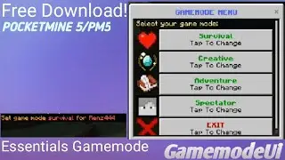 Free download Plugin Essentials Gamemode dan Gamemodeui | #renzyt #plugins