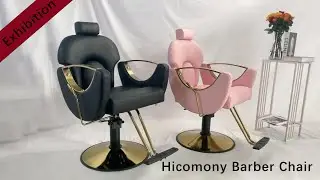 Hicomony Pink Black Salon Chair -LFY30001PI&LFY30002BK