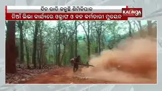 Forest fire spreading in Similipal National Park || KalingaTV