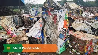 Scrap Metal Shredder | Metal Bales Ripper | Scrap Metal Debaler | Ripper | Pre-Shreder