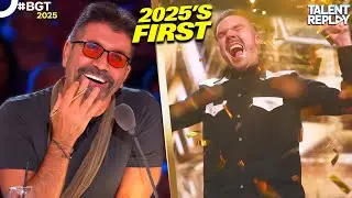 FIRST Golden Buzzer of BGT 2025 Goes to Will Burns | BGT 2025