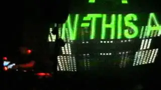 Mathstatic video art at IPH1138 with Christian James on decks PT1