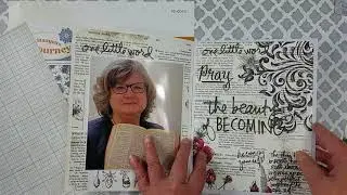 One little word using Ali Edward's prompts and products