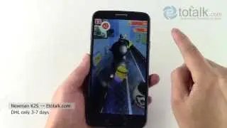 Newman K2s MT6592 2GB RAM 5.5 inch FHD Using Test
