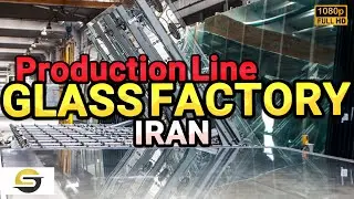 Production Line of Construction Glass Factory in Iran