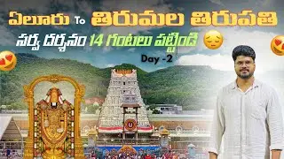 తిరుమల తిరుపతి శ్రీ వేంకటేశ్వర స్వామి దర్శనం | Sri Vekateswara Swamy Temple In Telugu | Day - 2