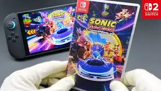 Sonic Racing CrossWorlds: Unboxing and Gameplay - Nintendo Switch 2